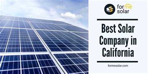 largest solar companies in california.